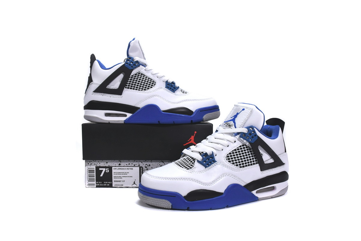 Air Jordan 4 Retro Motorsports 308497-117 - ogsneaker