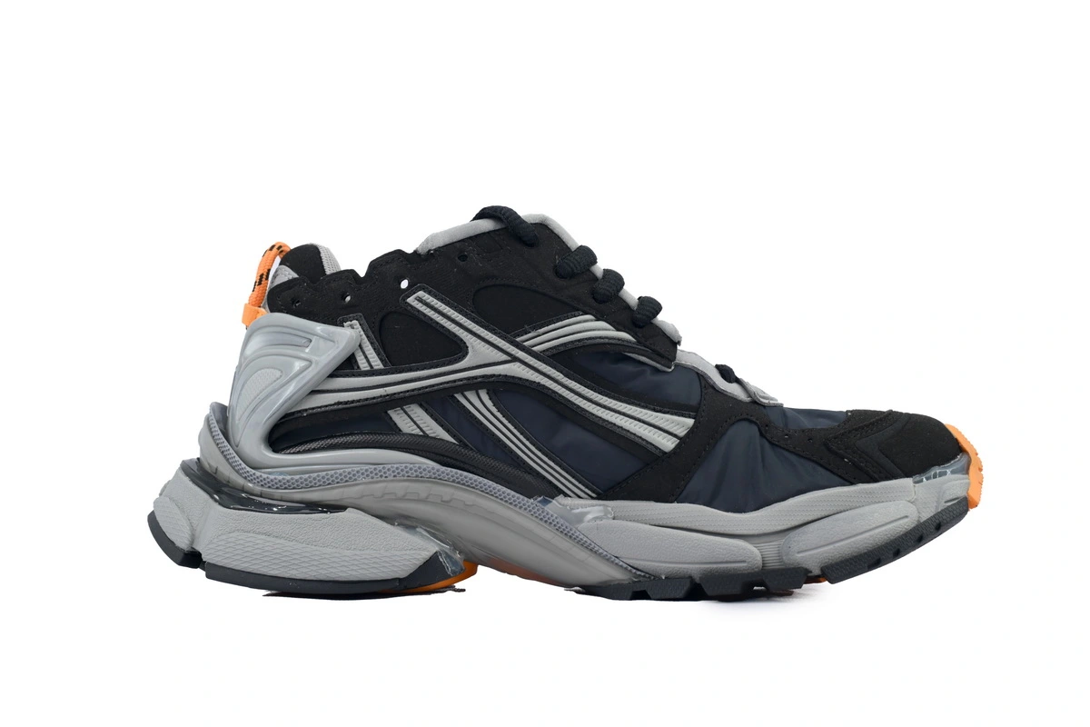 Balenciaga Runner Sneaker Black Fluo Orange 772774 W3RNY 1878 - ogsneaker