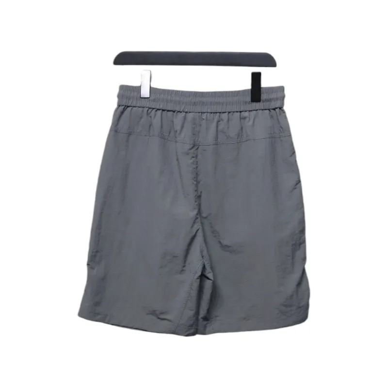 Stone Island Logo Polo Shorts Grey