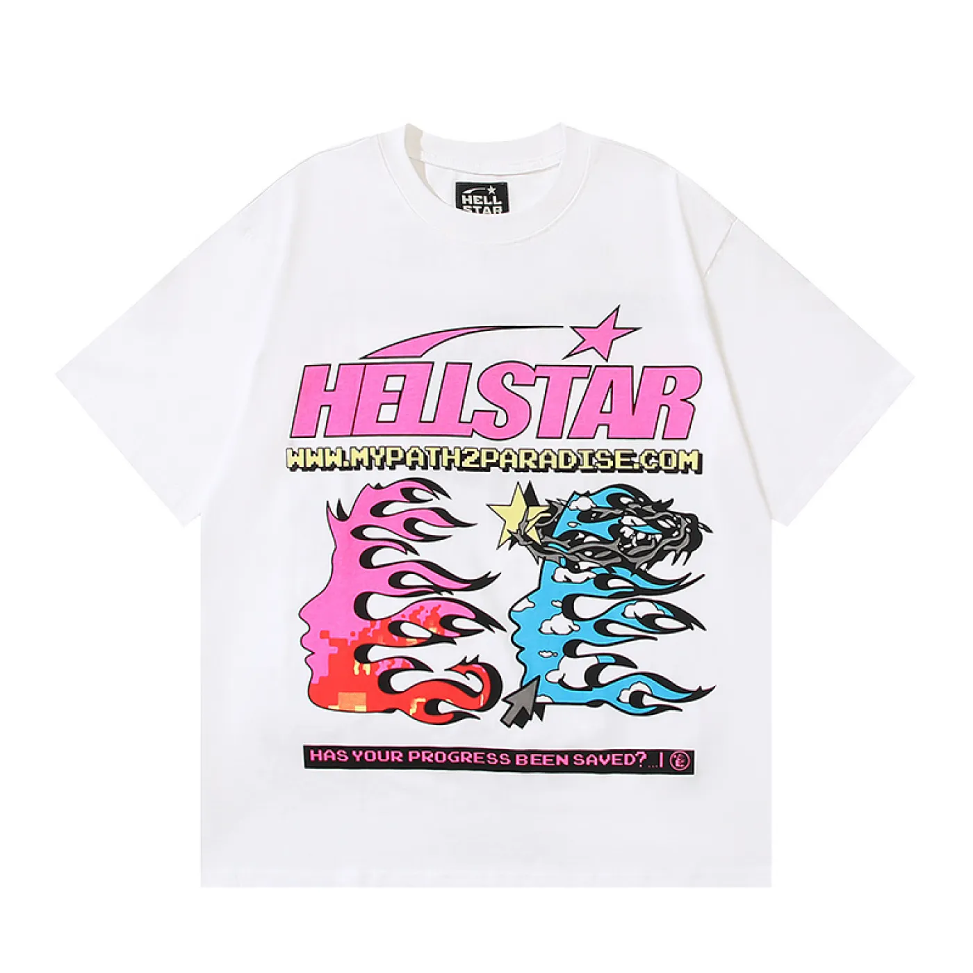 Hellstar Studios Sport Logo T-Shirt White