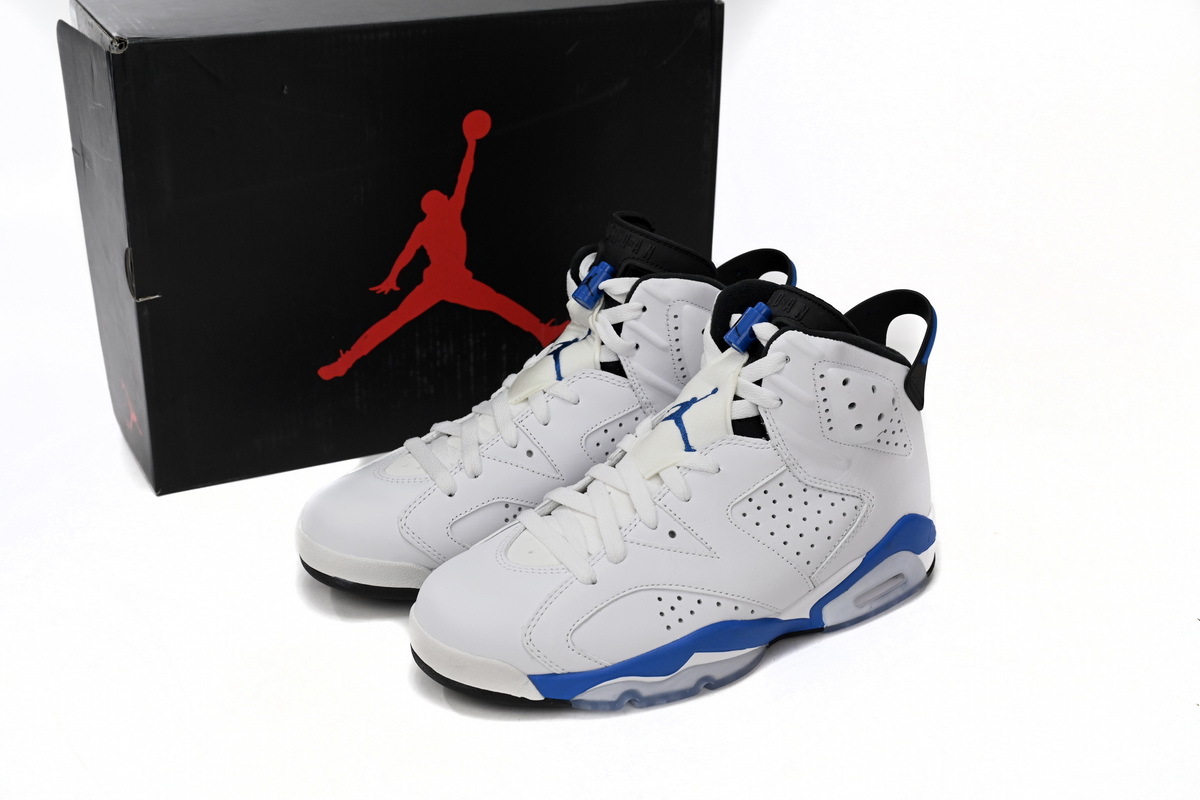 Air Jordan 6 Sports Blue 384664-107
