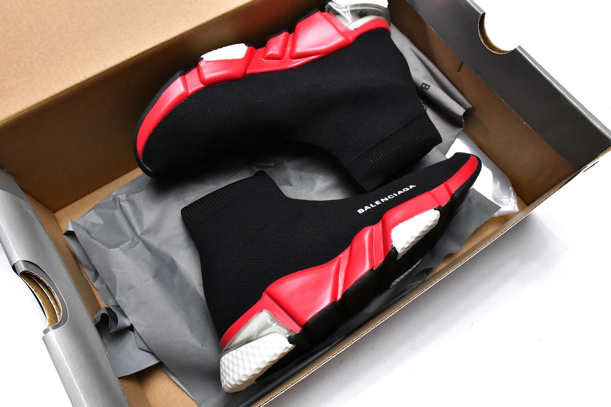 Balenciaga Speed Trainer Black Red
