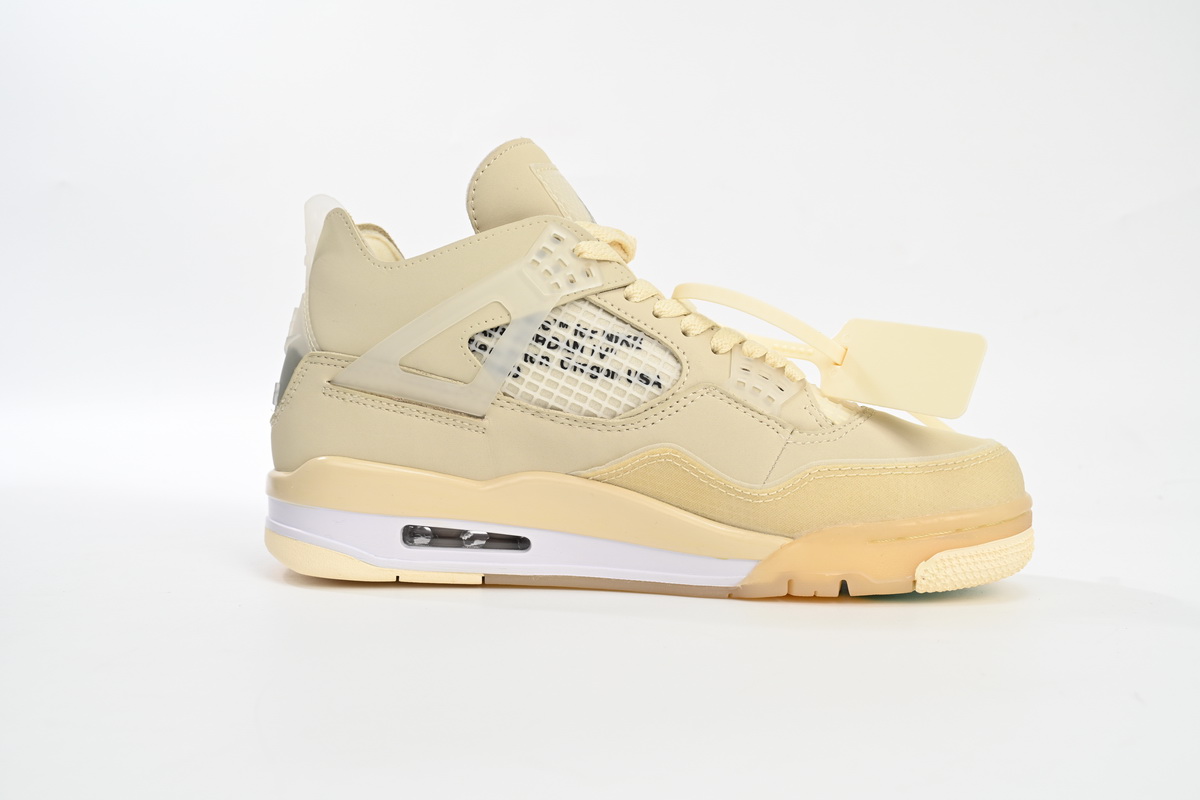 OFF White x Air Jordan 4 Sail CV9388-100