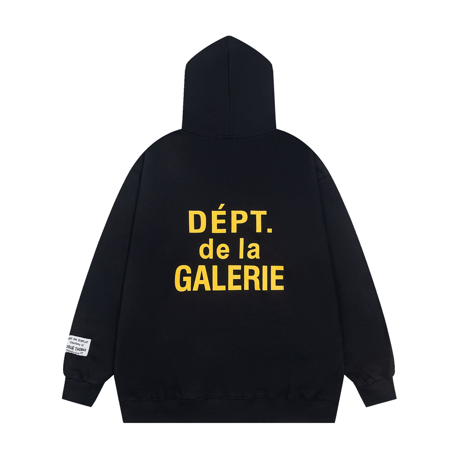 Gallery Dept Coat French Zip Hoodie Black
