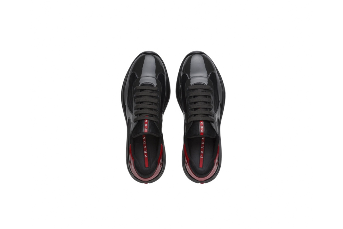 Prada America's Cup Black and Red Silver