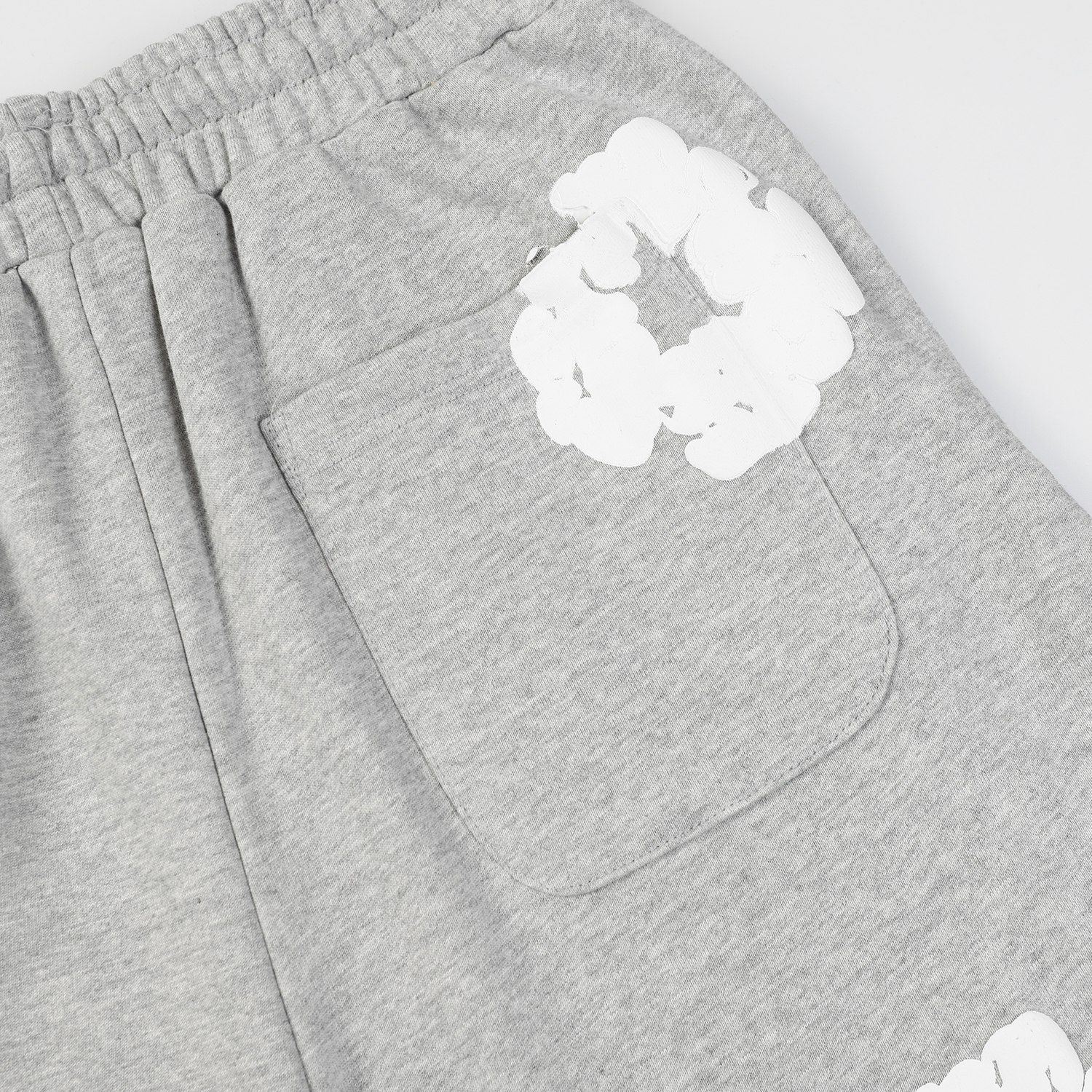 Denim Tears The Cotton Wreath Shorts Grey