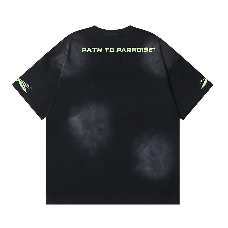 Hellstar Thorn T-Shirt Black Green - ogsneaker