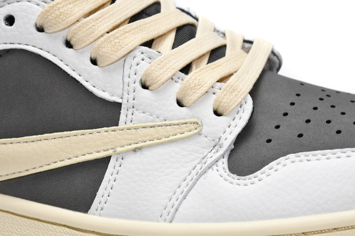 Travis Scott x Air Jordan 1 Low White Brown Barb DM7866-162