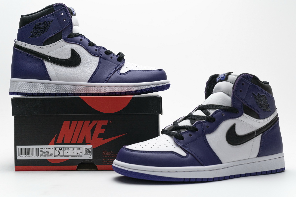 Air Jordan 1 High OG Court Purple 555088-500