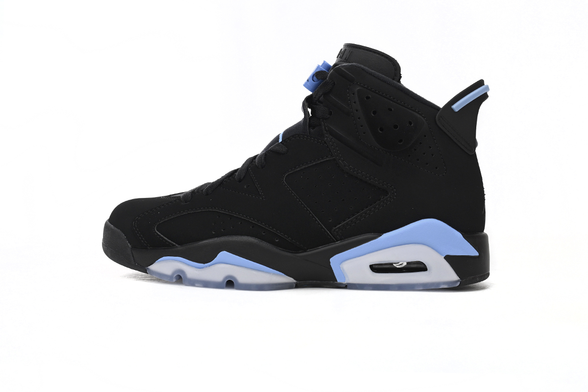 Air Jordan 6 Black Blue 384664-006