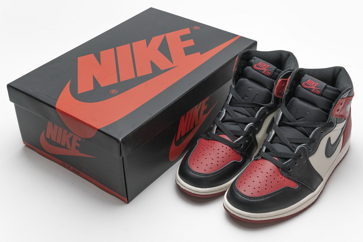 Jordan 1 Retro High Bred Toe 555088-610