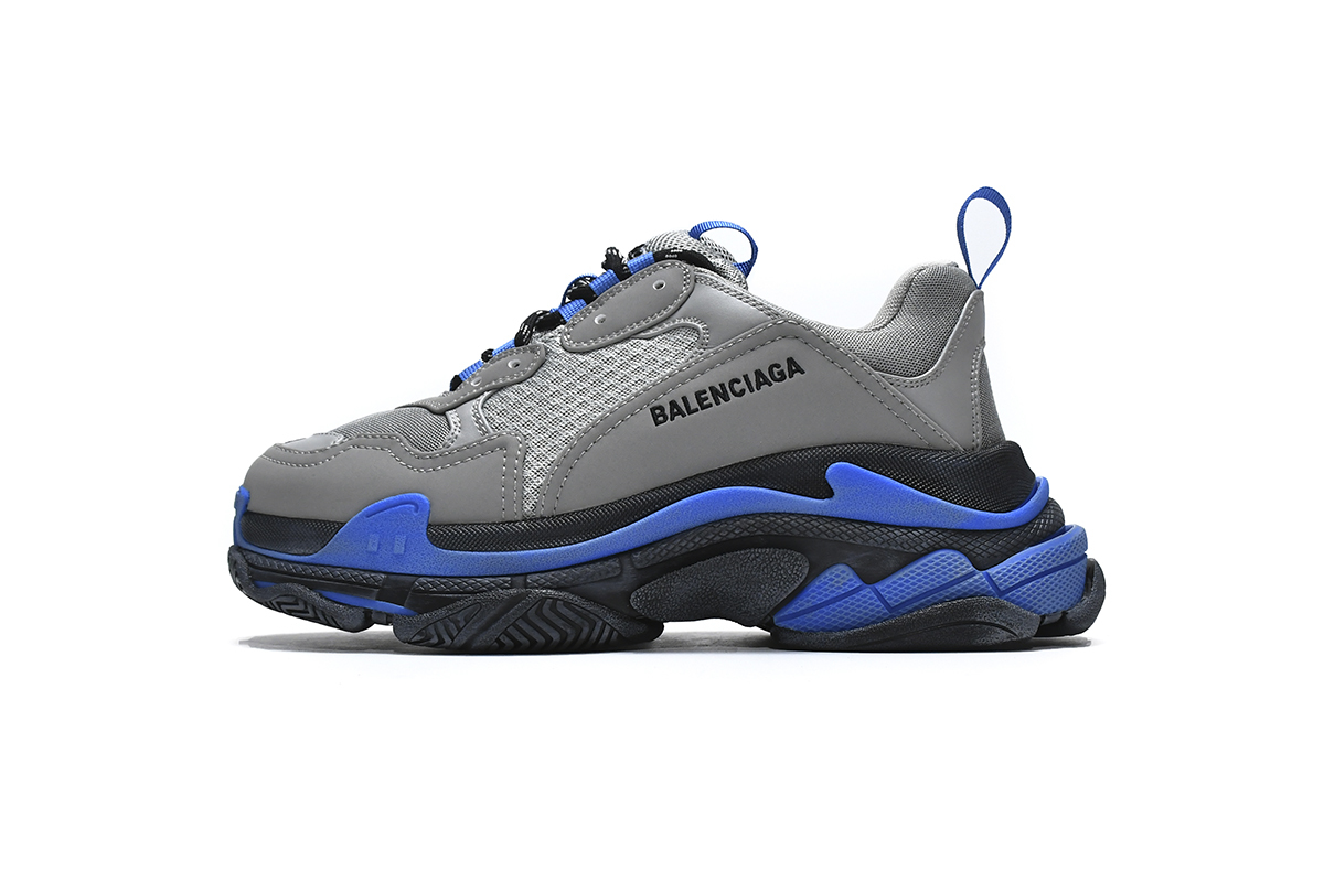 Balenciaga Triple S Grey Sapphire 536737 W09ON1 9018
