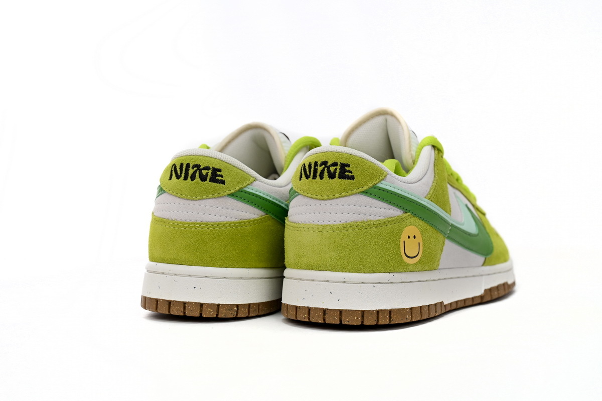 Nike SB Dunk Low 85 Gray Green Apple Double Hook DO9457-122