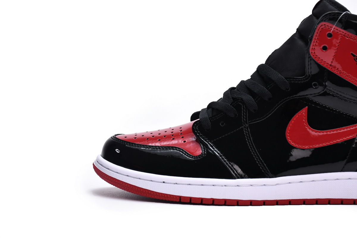 Air Jordan 1 High OG Bred Patent 555088-063