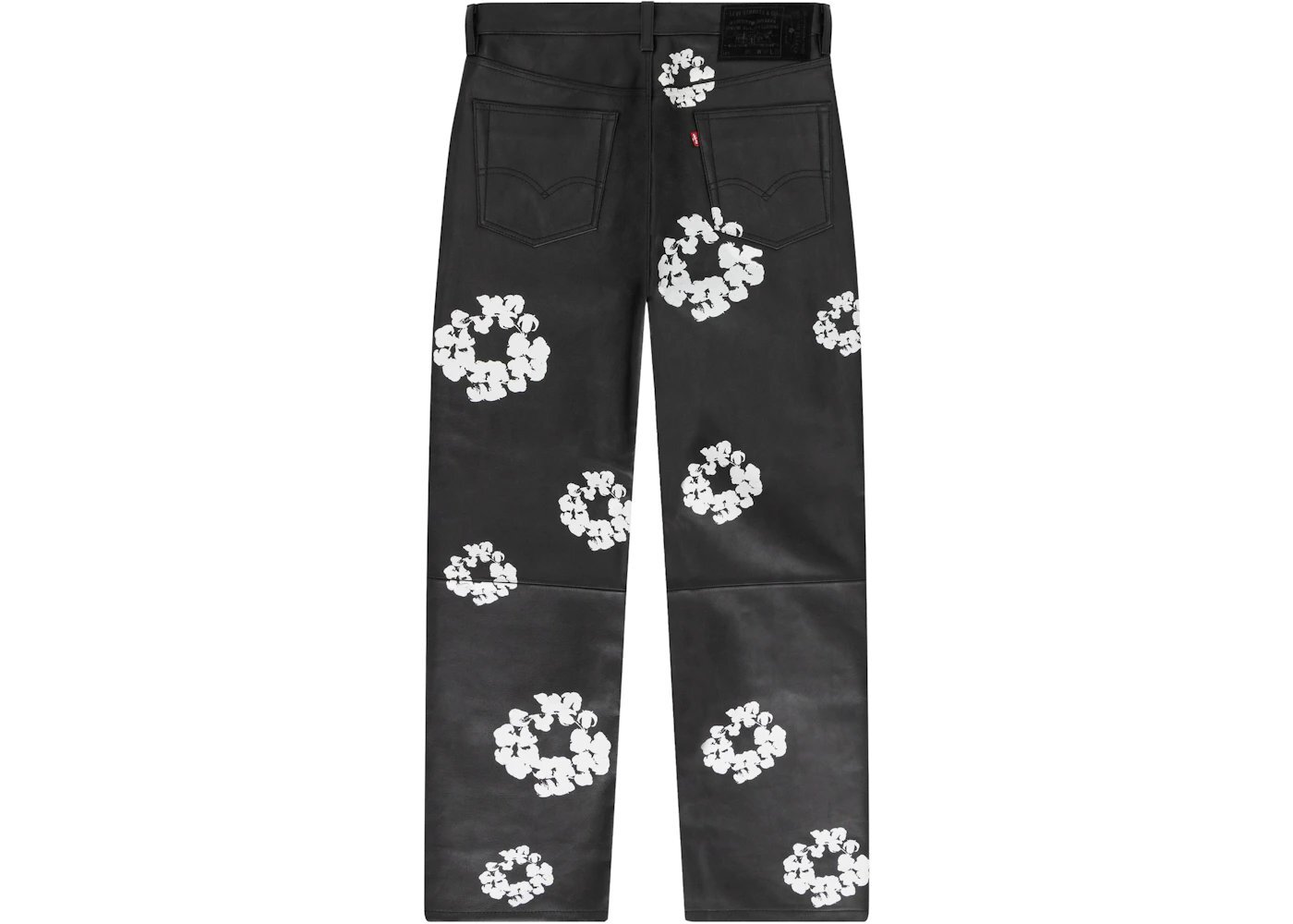 Denim Tears x Levi's 501 Cotton Rhinestone Wreath Jeans Grey