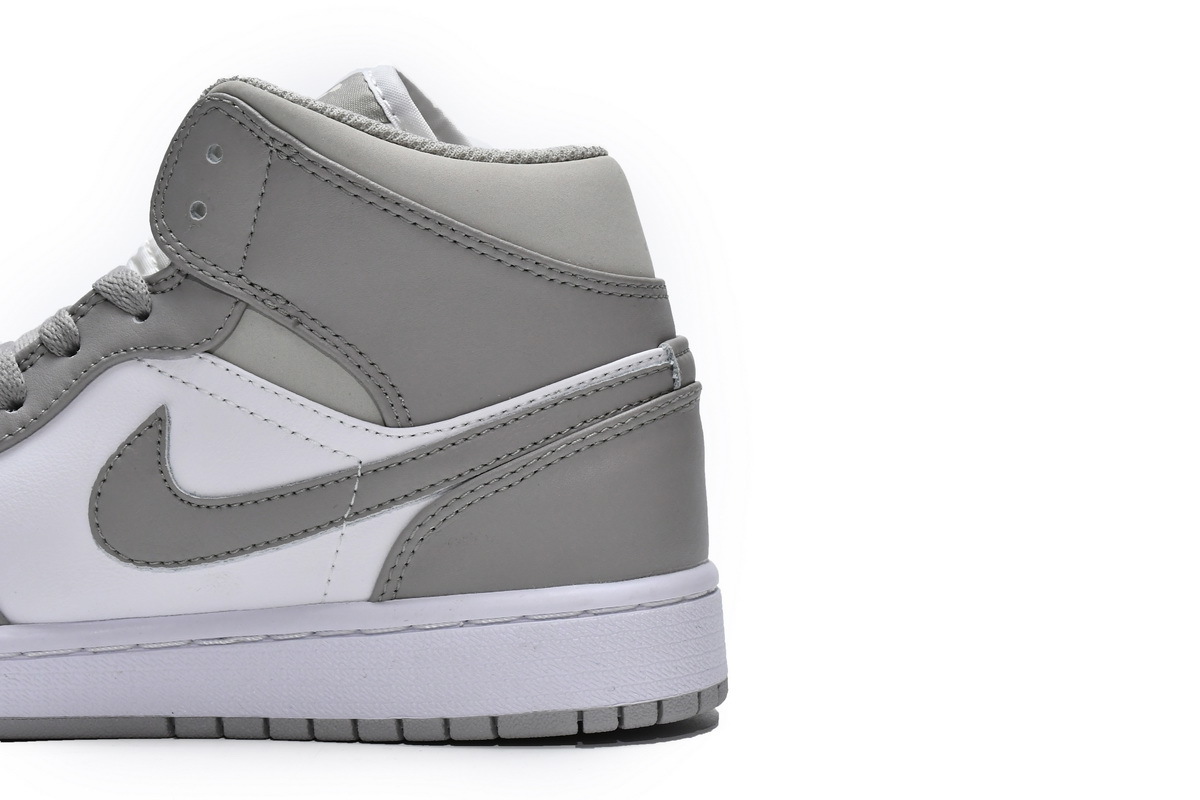 Air Jordan 1 Mid Grey Fog 554724-082