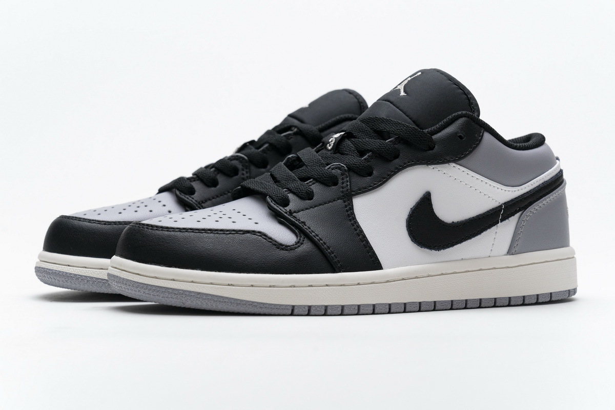 Jordan 1 Low Grey Toe 553558-110