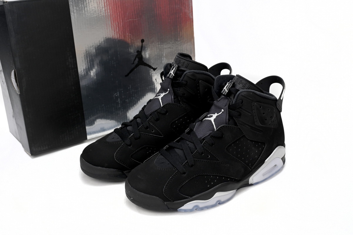 Air Jordan 6 Black Silver DX2836-001