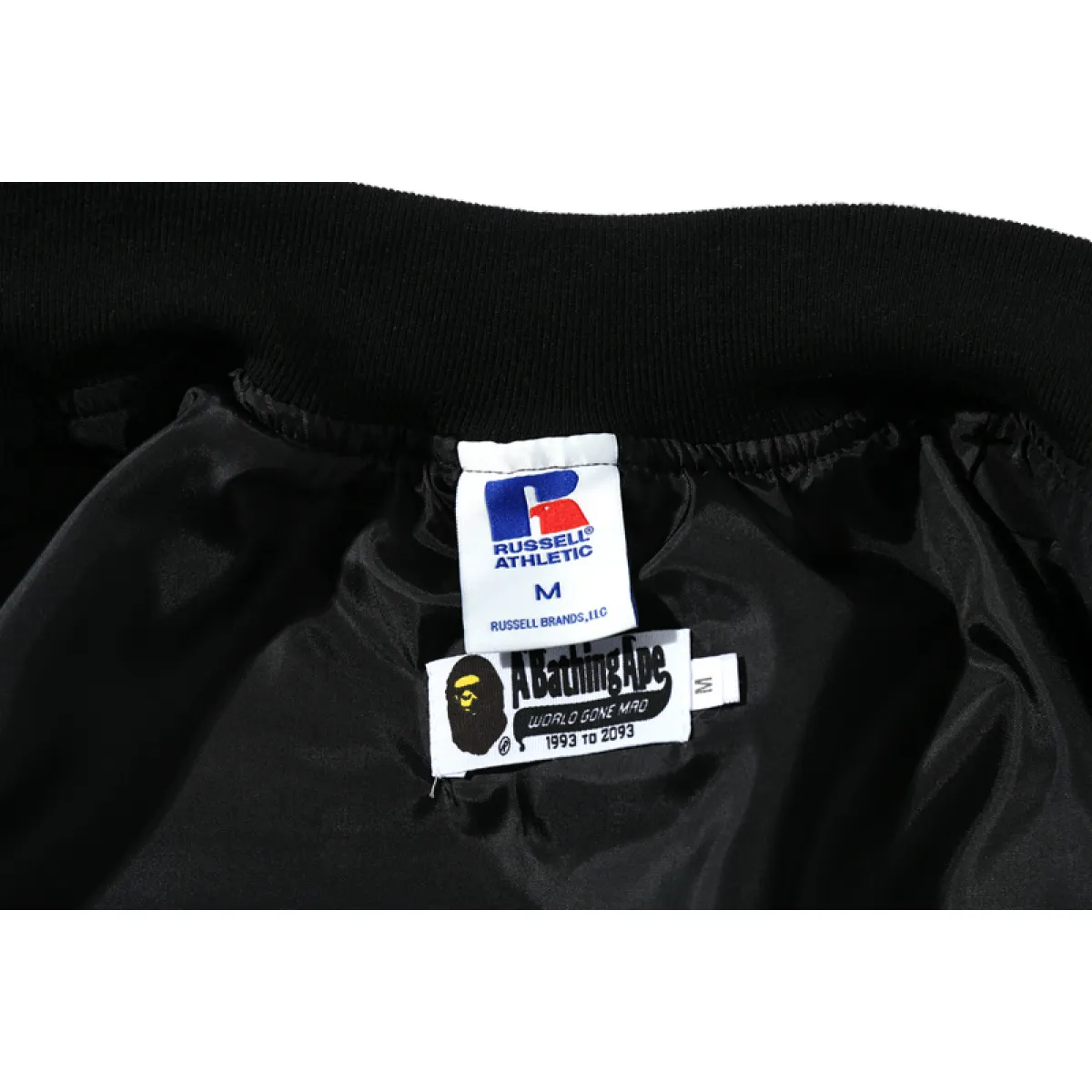 BAPE x Russell College Varsity Jacket Black