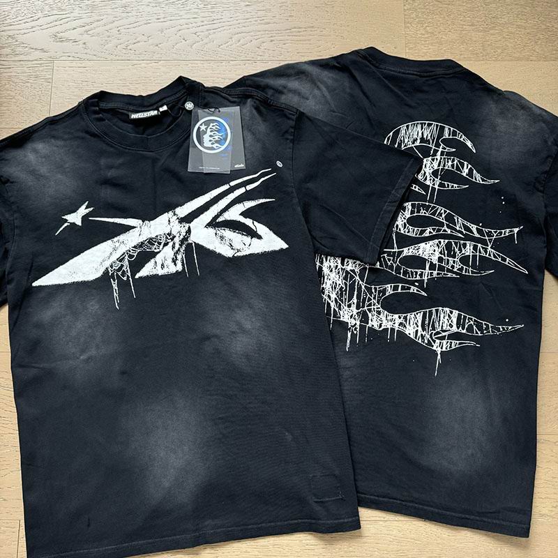 Hellstar Set Tshirts Shorts Black 2637794