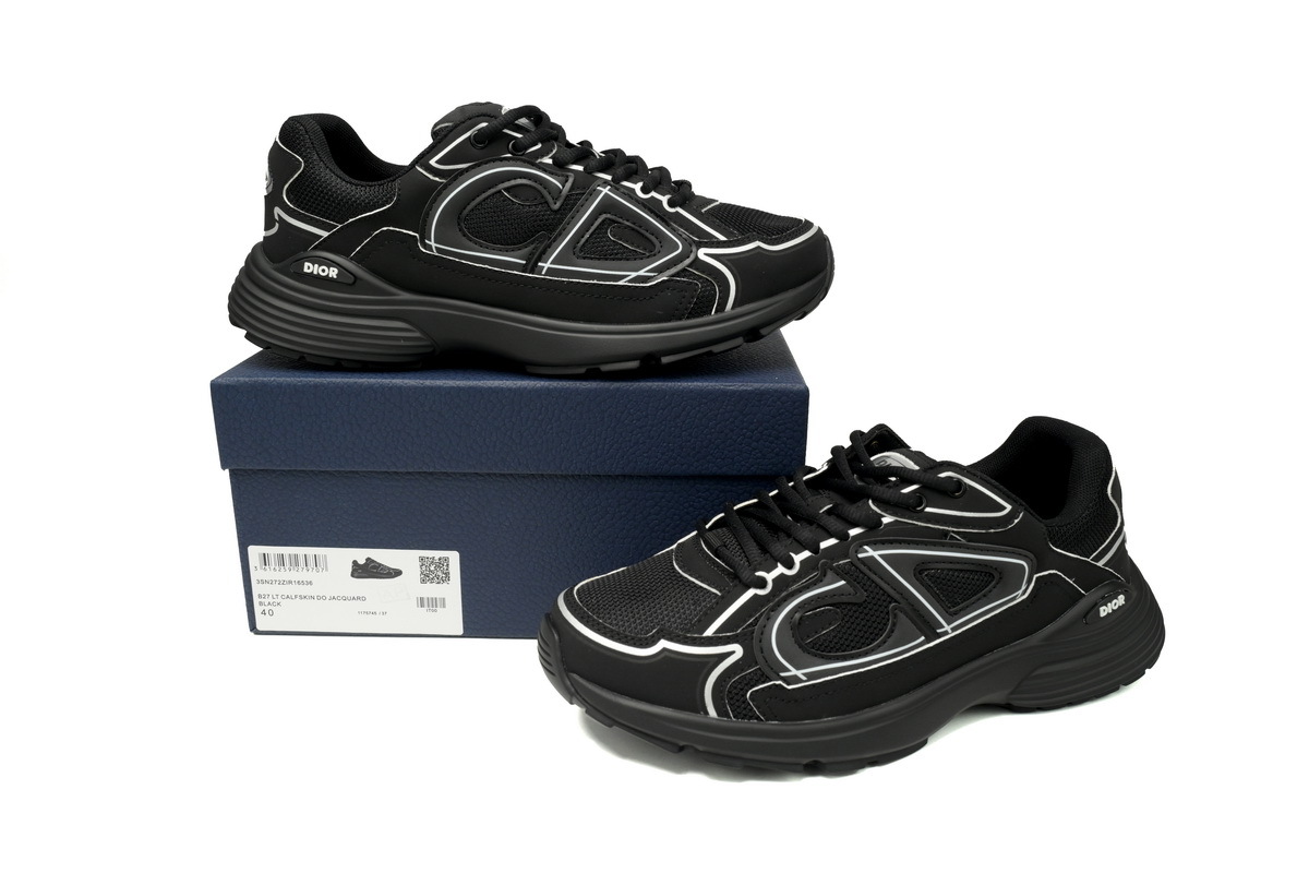 Dior B30 Light Grey Sneakers New Reflective 3SN27ZIR-16536