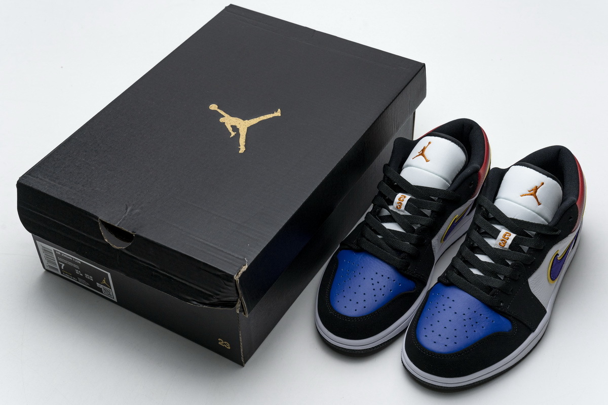 Jordan 1 Low Lakers Top 3 CJ9216-051