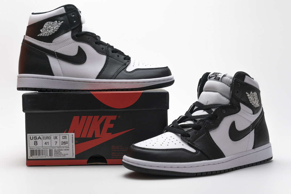 Jordan 1 Retro Black White (2014) 555088-010
