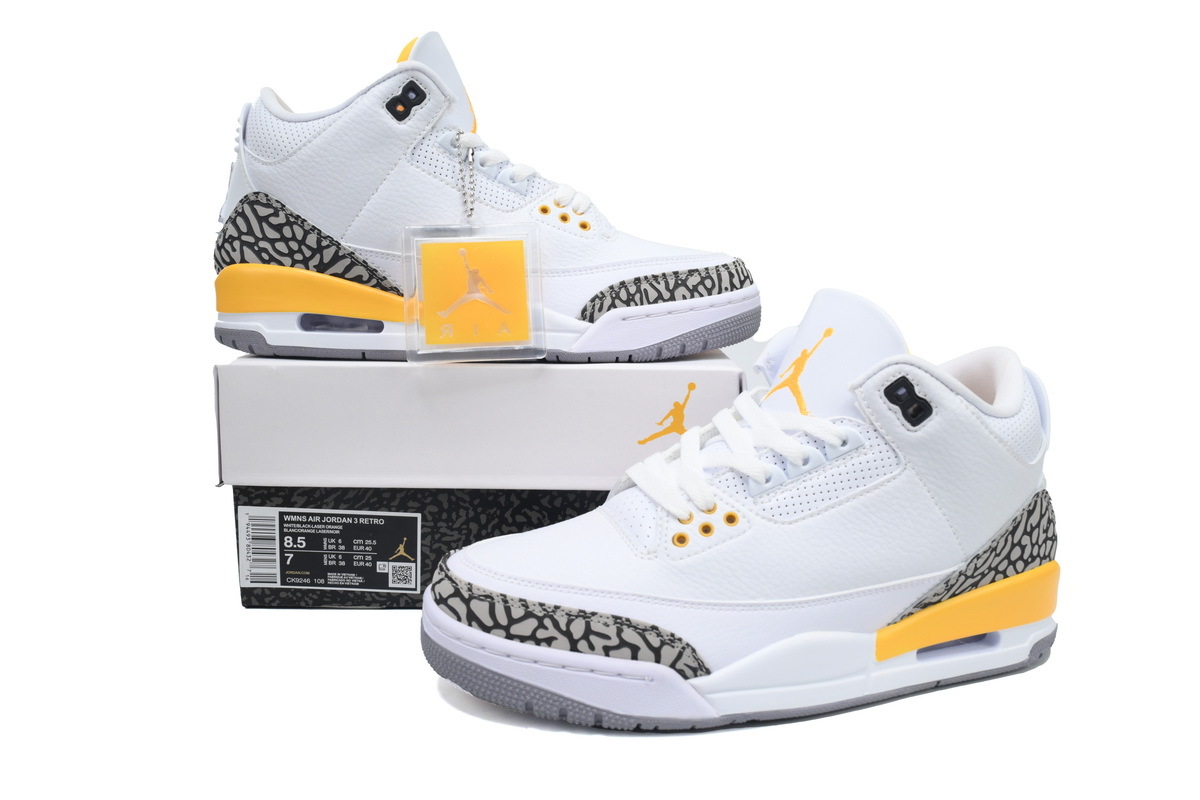 Air Jordan 3 Retro Lakers CK9246-108