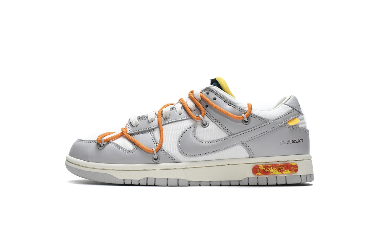 OFF WHITE x Nike Dunk SB Low The 50 NO.44 DM1602-104