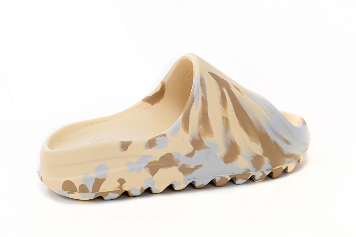 Adidas Yeezy Slide Enflame Oil Painting White Yellow GW1932