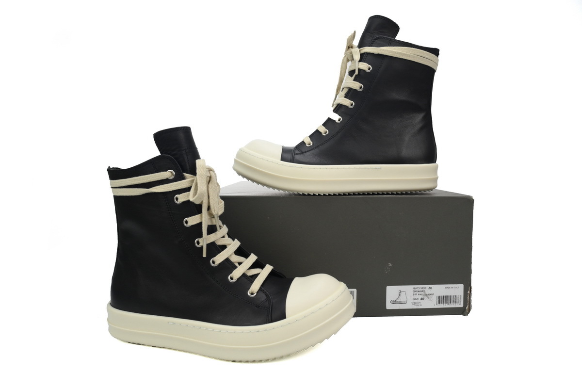 RO Phlegethon High Black Milk Sneaker