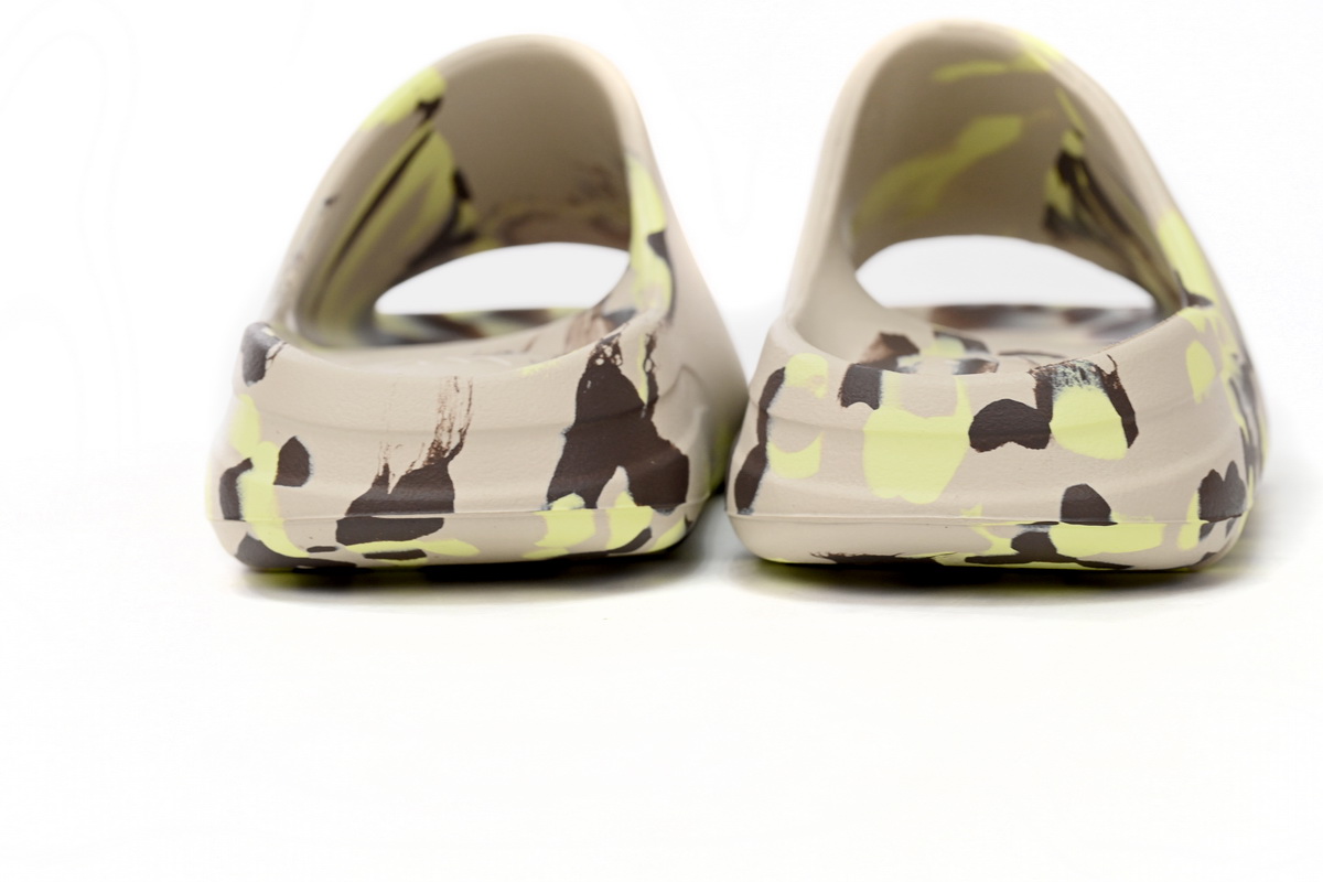 Adidas Yeezy Slide Enflame Oil Painting Ink Yellow FZ5899