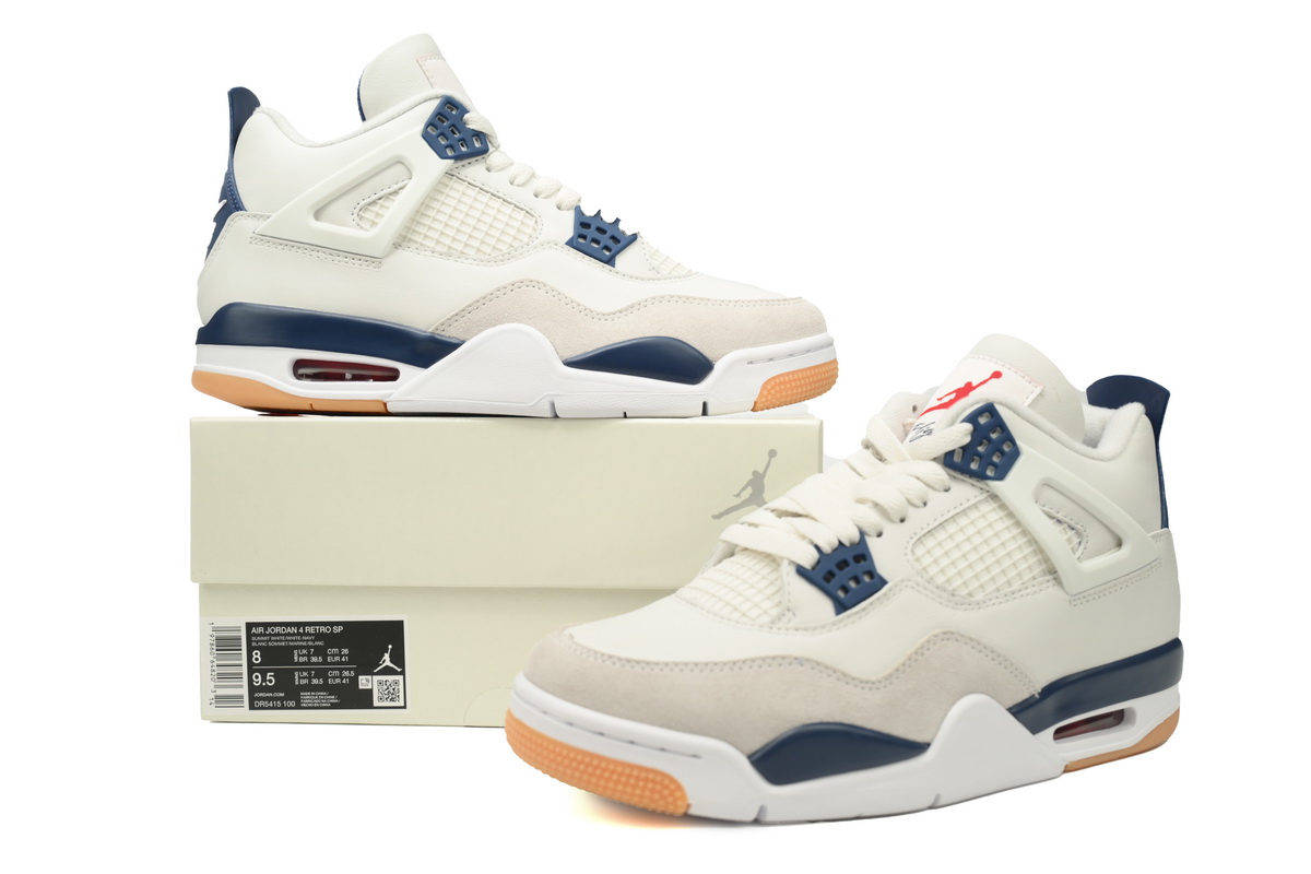 Nike SB x Air Jordan 4 Retro Navy DR5415-100