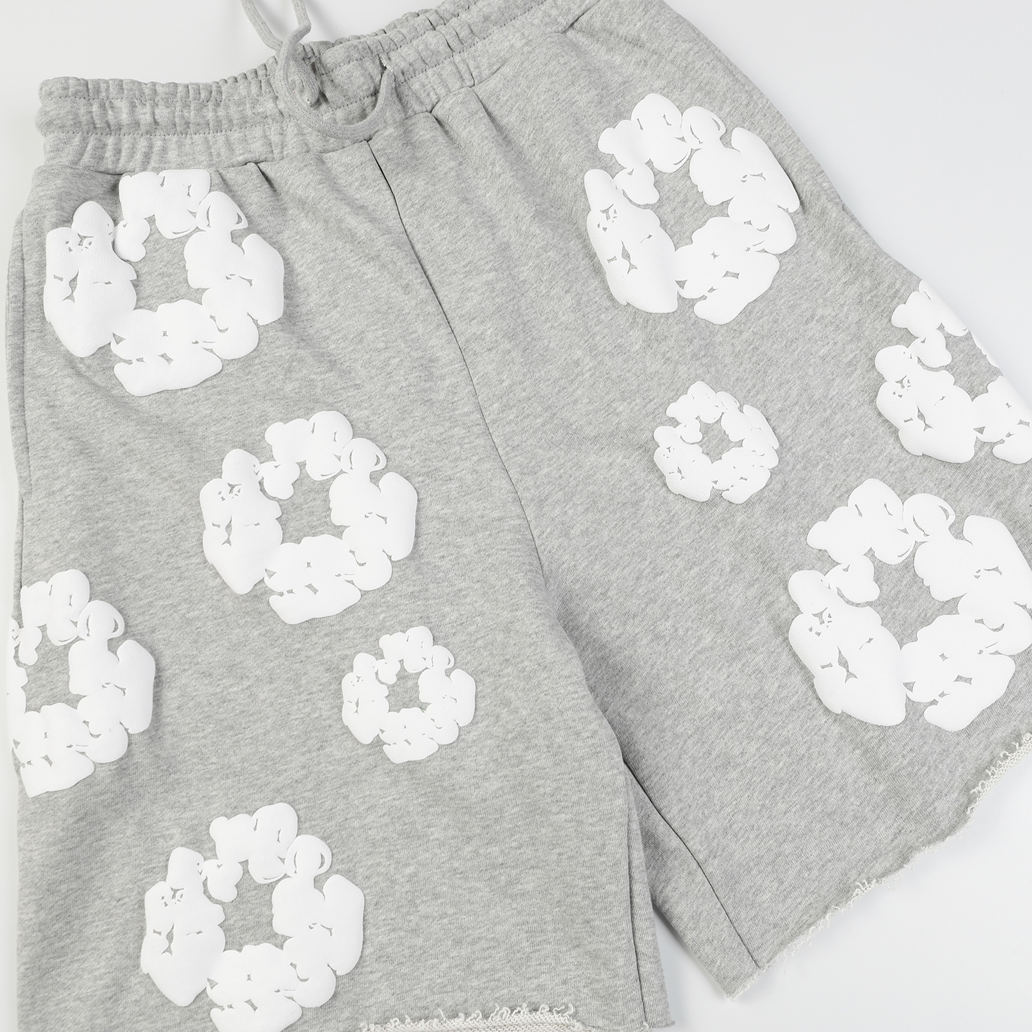 Denim Tears The Cotton Wreath Shorts Grey