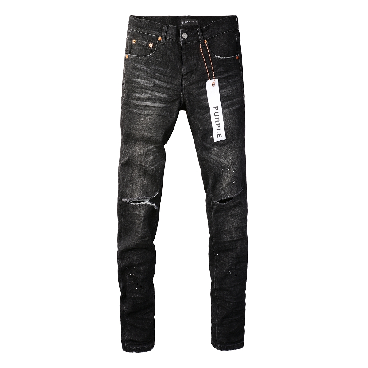 Purple Jeans Black 015