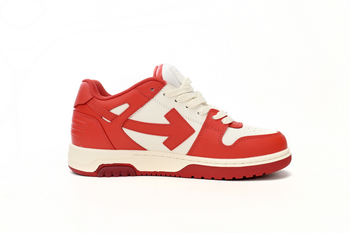 OFF-WHITE Out Of Office Red And White OMIA189F 22LE00 10128