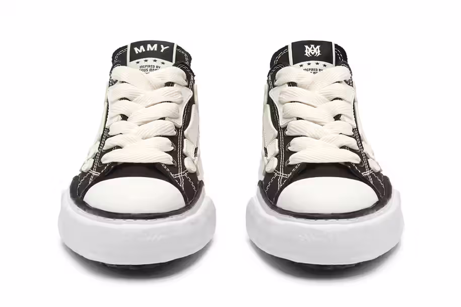 AMIRI x Maison MIHARA YASUHIRO Bones Sneaker Black