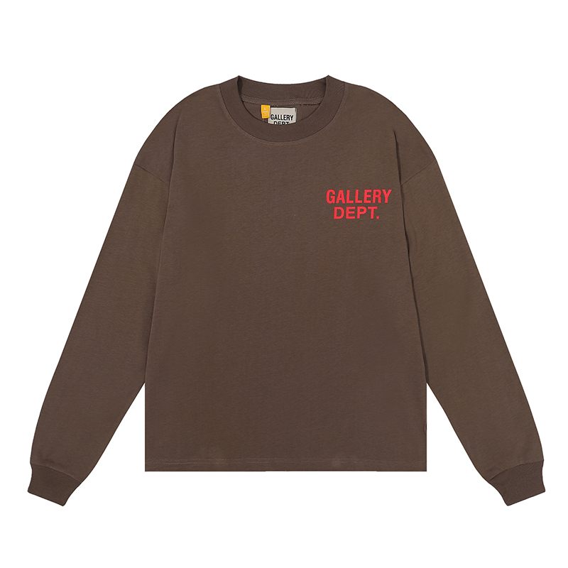 Gallery Dept Hoodie Crewneck Black White Brown Purple