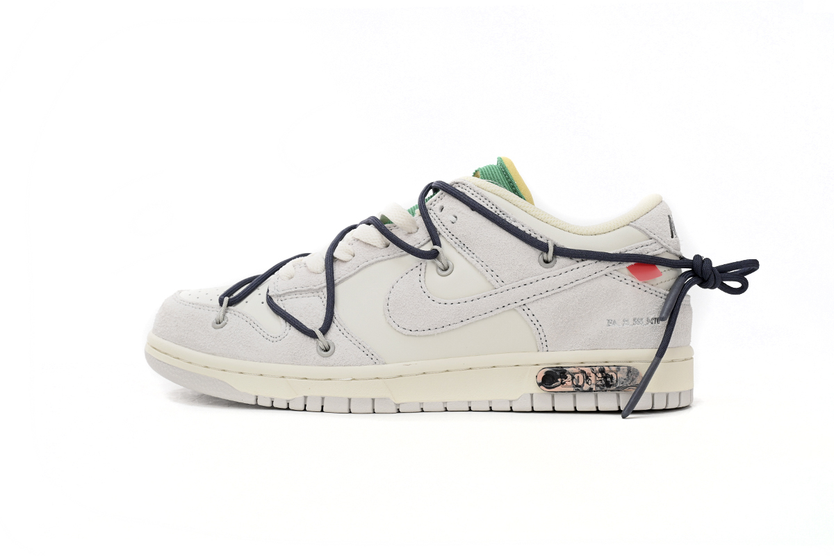 OFF WHITE x Nike Dunk SB Low The 50 NO.20 DJ0950-115