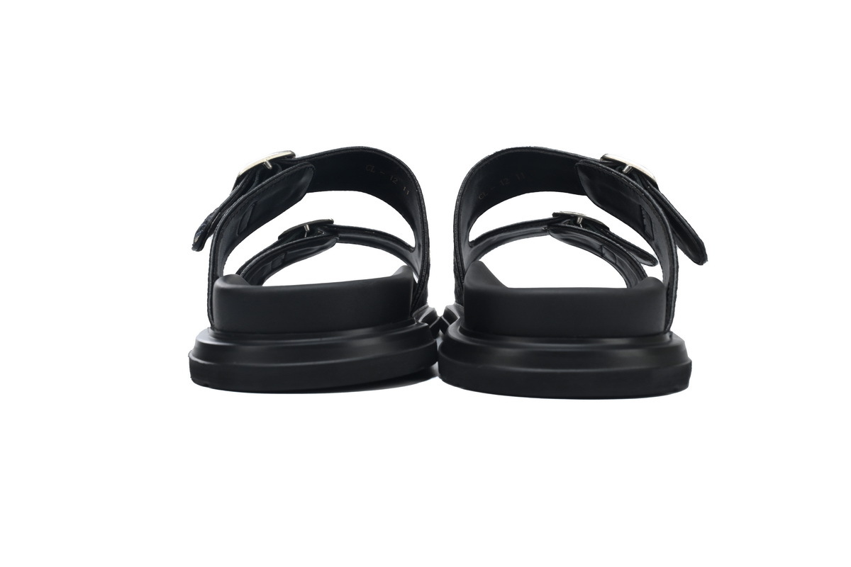 Dior Aqua Sandal Deep Gray