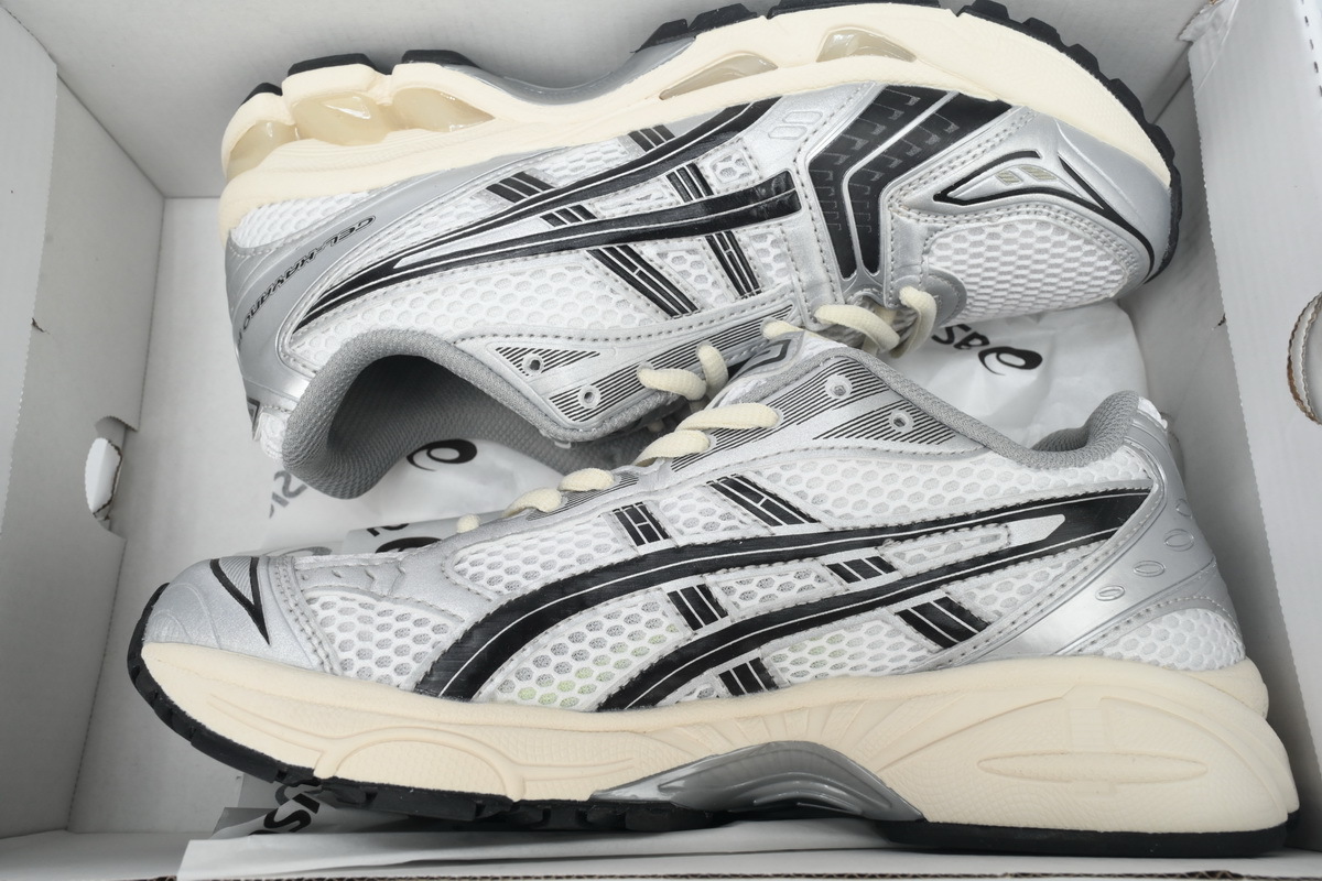 Asics x JJJJound Gel Kayano 14 Silver Black White 1201A457-101