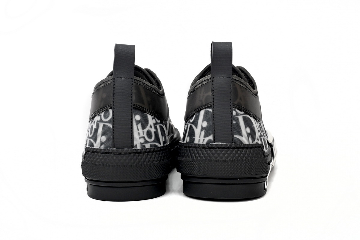 Dior B23 HT Oblique Transparency Low H565 White Black