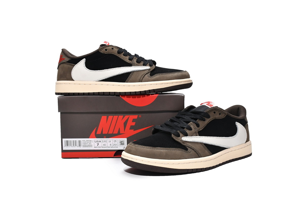 Travis Scott x Air Jordan 1 Low Mocha CQ4277-001