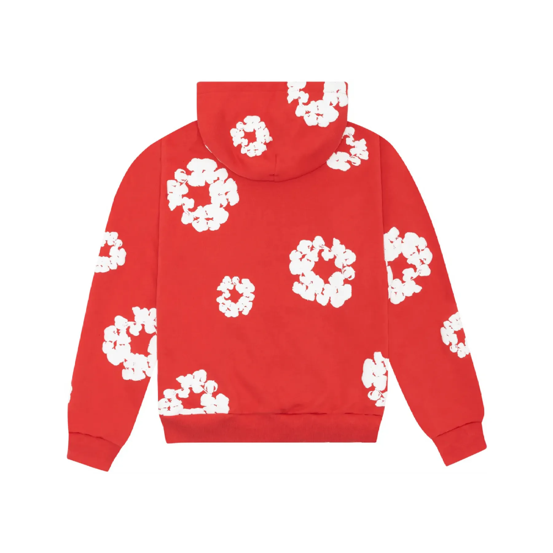 Denim Tears Cotton Wreath Sweatshirt Hoodie Red