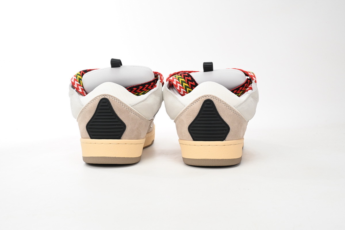 Lanvin Leather Curb White Ivory FM-SKRK11-DRAG-A2000