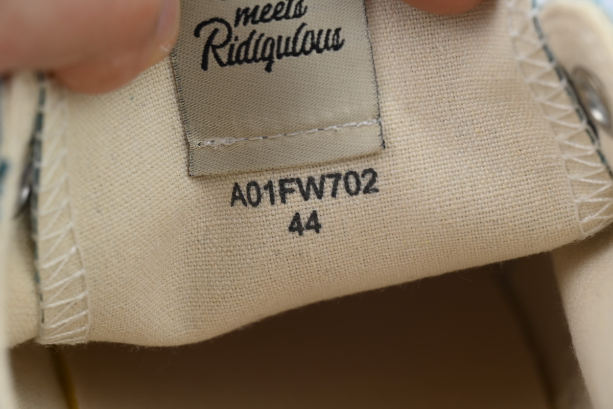 Mihara Yasuhiro Hank OG Sole Canvas Low White Green NO.727