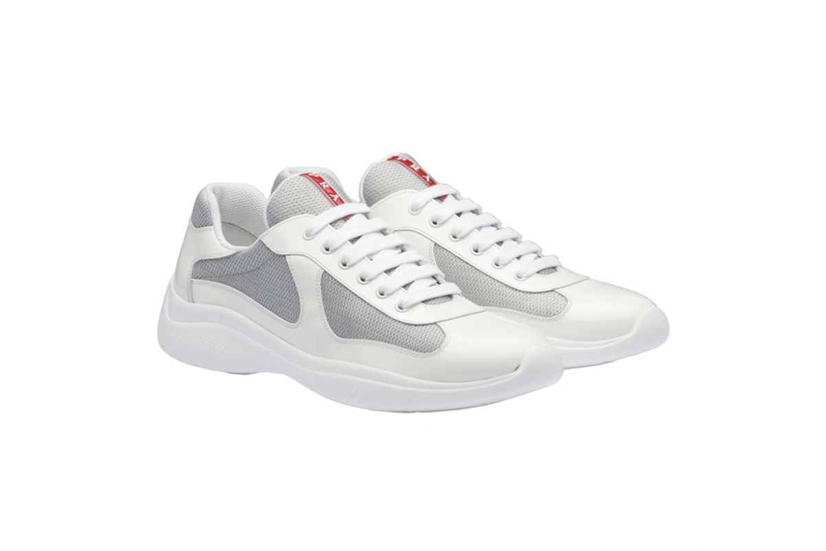 Prada America's Cup White Silver