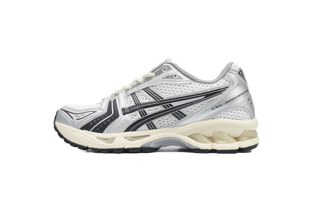 Asics x JJJJound Gel Kayano 14 Silver Black White 1201A457-101