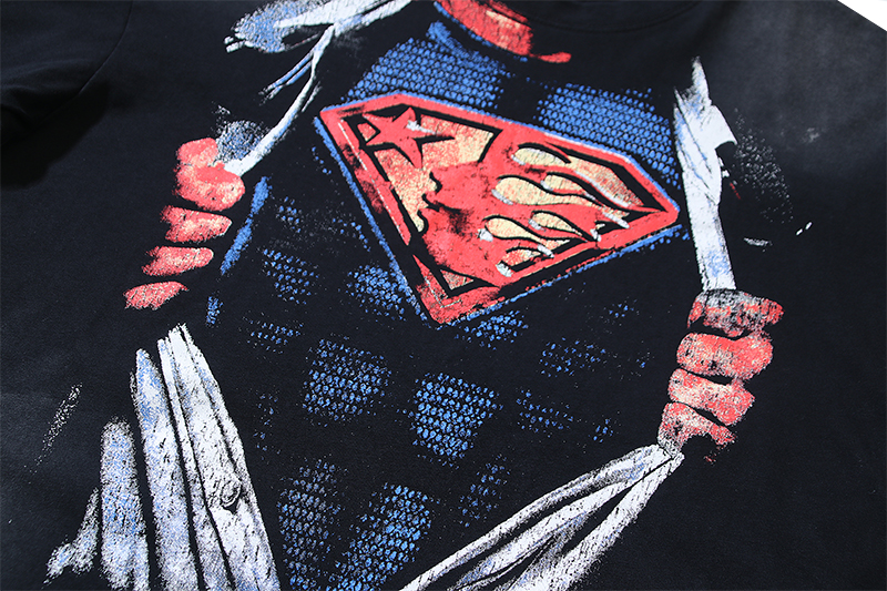 Hellstar Superhero T-Shirt Black