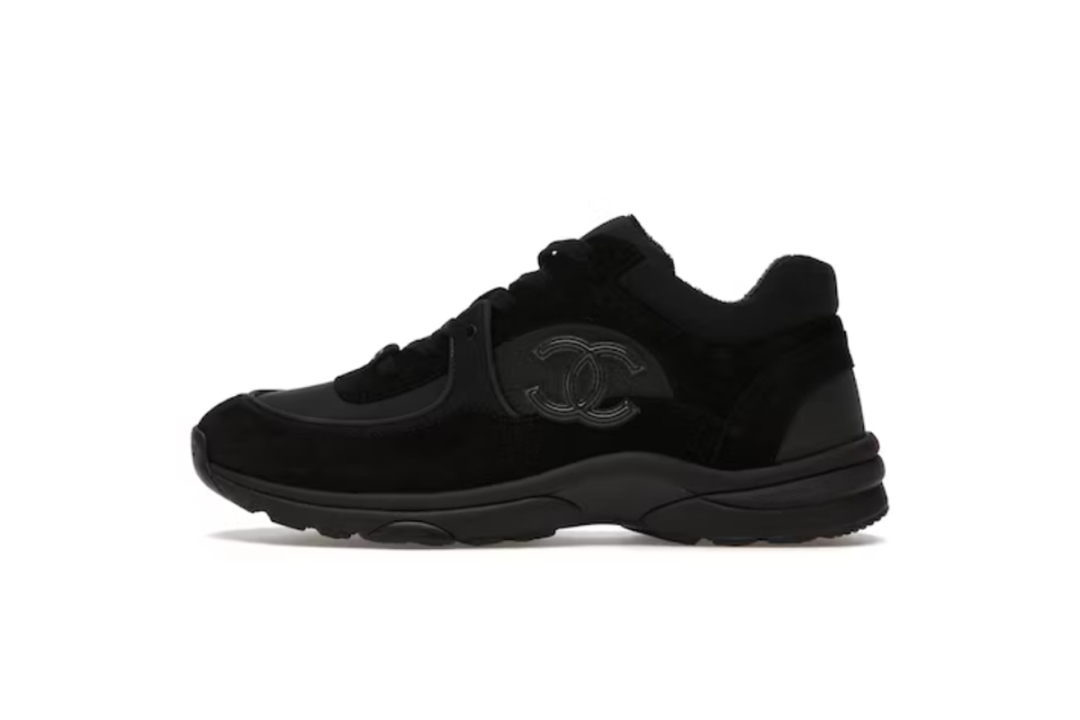 Chanel Low Top Trainer Black